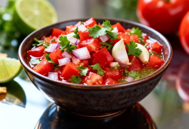 Salsa Recipe with Canned Tomatoes: Restaurant-Style Flavor at Home!