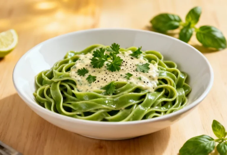 Tallarines Verdes Recipe Peru: The Creamiest, Greenest Noodles You’ll Ever Eat!