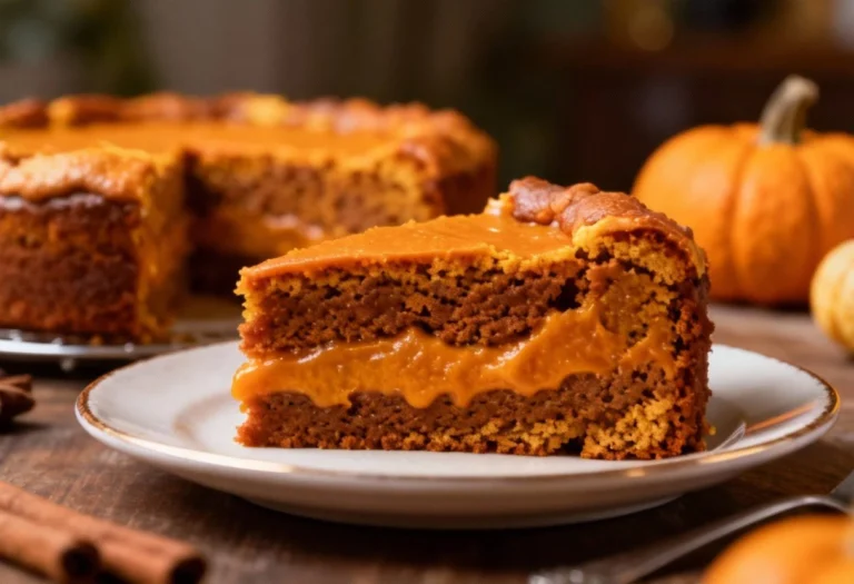 Spice Cake and Pumpkin Recipe: Autumn’s Best Dessert!