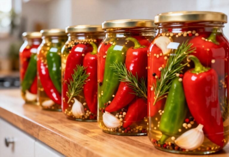 Pickled Peppers Recipe Canning: Spicy, Tangy, and Shelf-Stable!