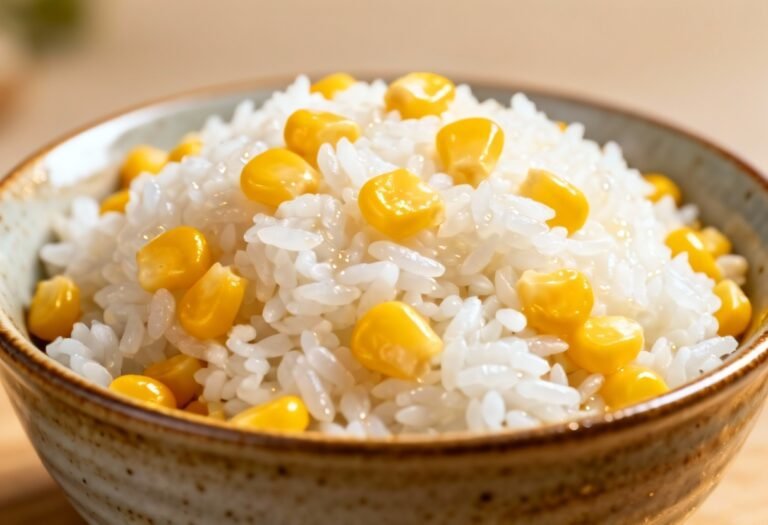 Rice and Corn Recipe: Sunshine in a Bowl!