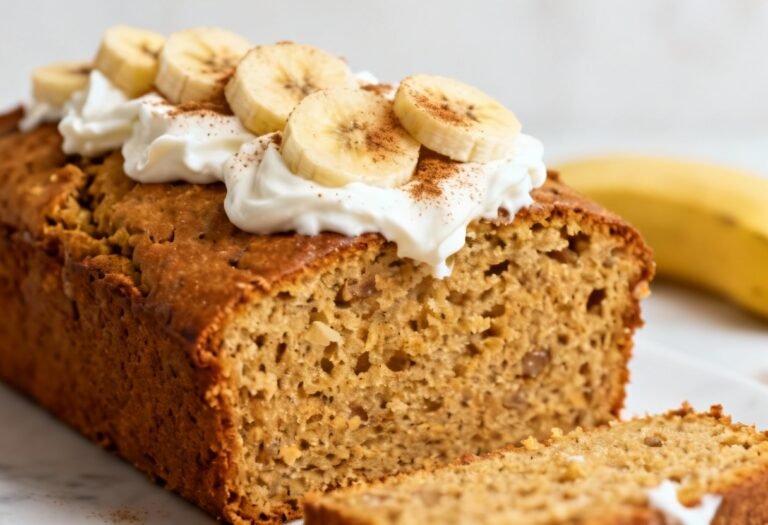 Banana Bread Recipe Yogurt: The Moistest Loaf EVER!