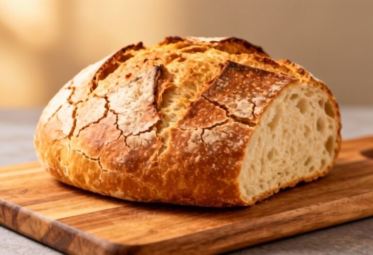 Easiest Bread Recipe No Yeast: Crusty Homemade Loaf in Under an Hour!