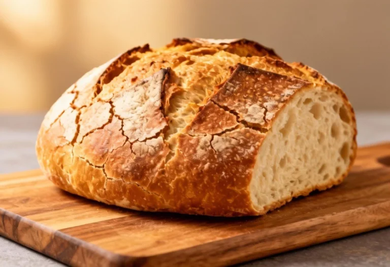 Easiest Bread Recipe No Yeast: Crusty Homemade Loaf in Under an Hour!