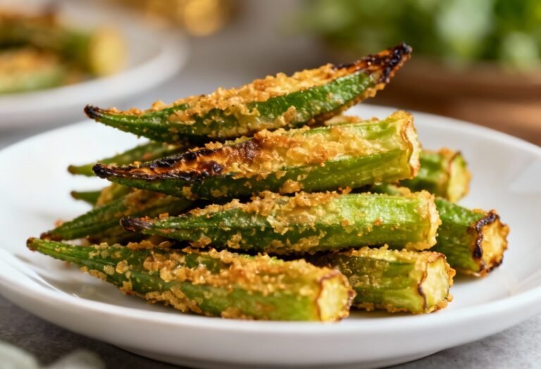 Air Fried Okra Recipe: Crispy, Crunchy Perfection!