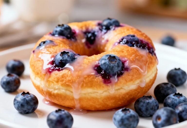 Baked Blueberry Donut Recipe: Bursting with Flavor & Easy to Make!