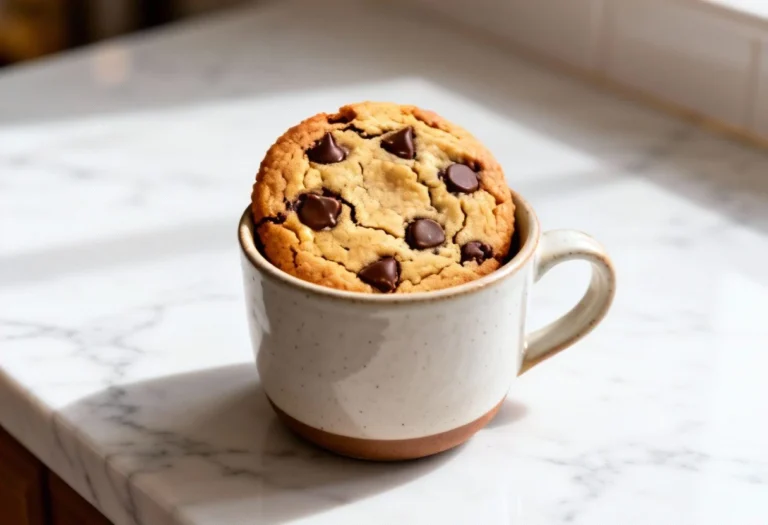Chocolate Chip Cookie in a Mug Recipe: Your Midnight Craving Savior