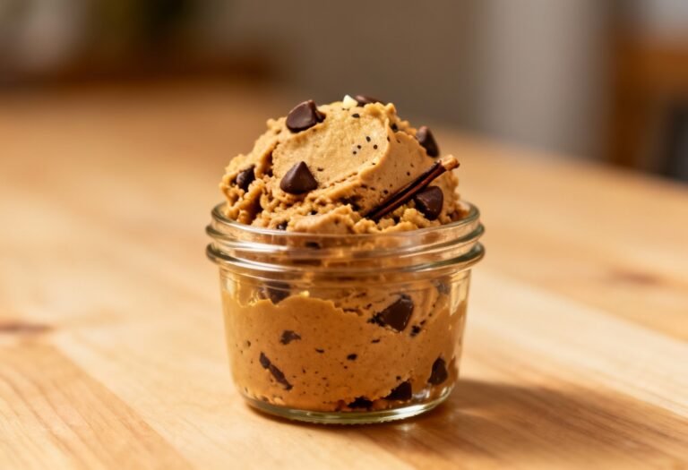 Edible Cookie Dough for One Recipe: Your Guilt-Free Midnight Snack!