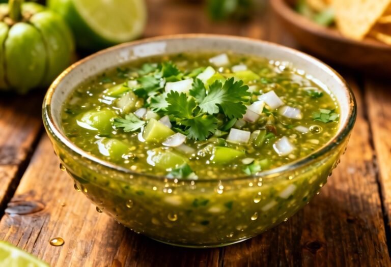 Authentic Salsa Verde Recipe: The Tangy Taste of Mexico