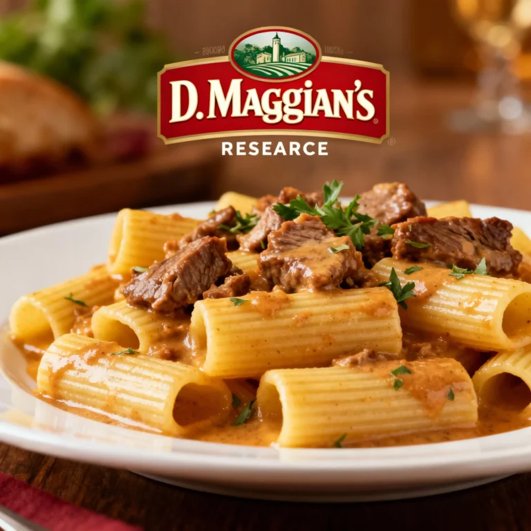Rigatoni D Maggiano’s Recipe: The Ultimate Comfort Food Remake