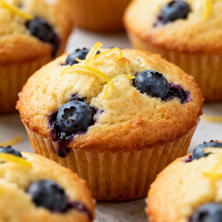 Lemon Blueberry Muffins Recipe: Bursting with Zesty Flavor!