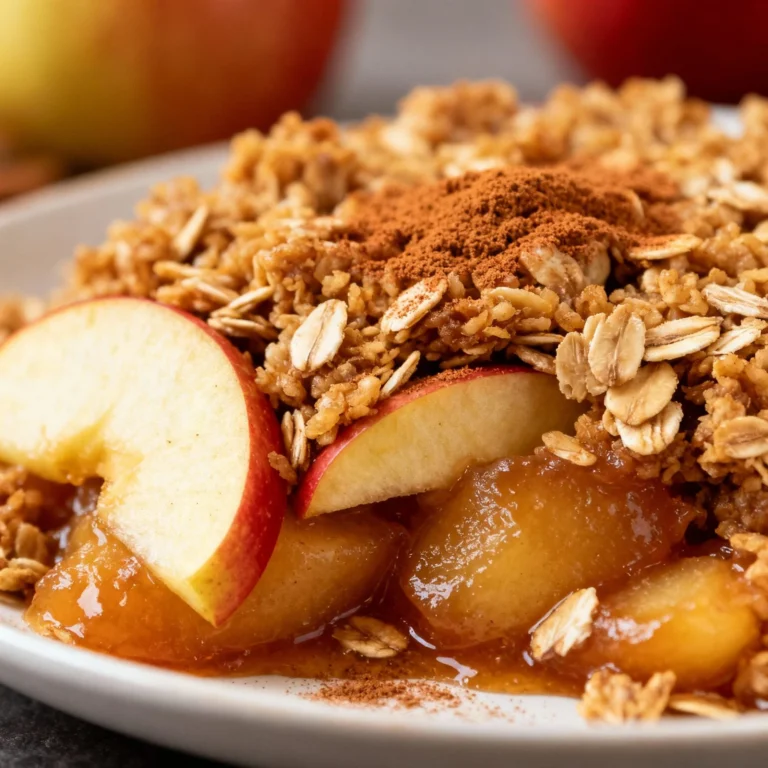 Healthy Apple Crisp Recipe with Oats: Guilt-Free Comfort Food!