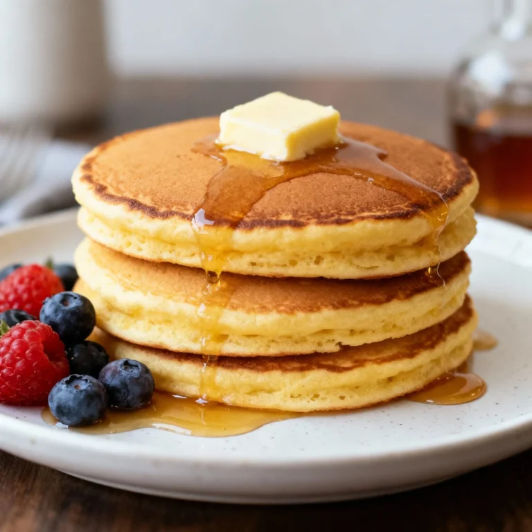 Simple Pancake Recipe 3 Ingredients: Fluffy Perfection in Minutes!