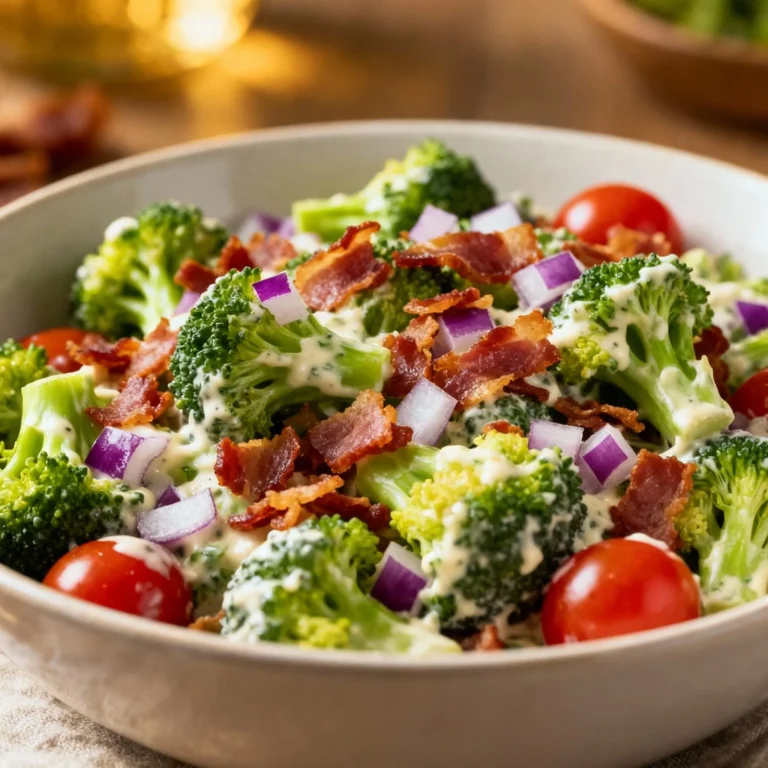 Broccoli Bacon Salad Recipe: The Crowd-Pleasing Potluck Star