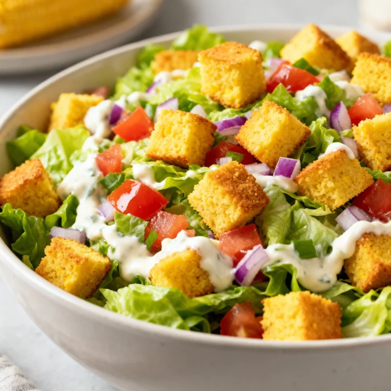 Cornbread Salad Recipe Southern: A Crowd-Pleasing Classic!