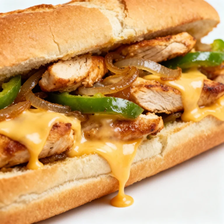 Chicken Philly Cheesesteak Recipe: Ditch the Beef, Keep the Flavor!