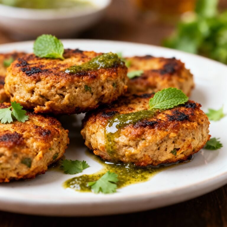 Chicken Shami Kabab Recipe: Melt-in-Your-Mouth Perfection!