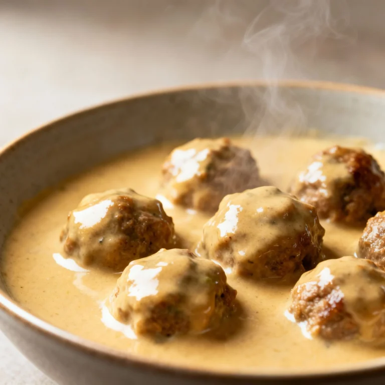 Swedish Meatball Sauce Recipe: Creamy Perfection in Minutes!