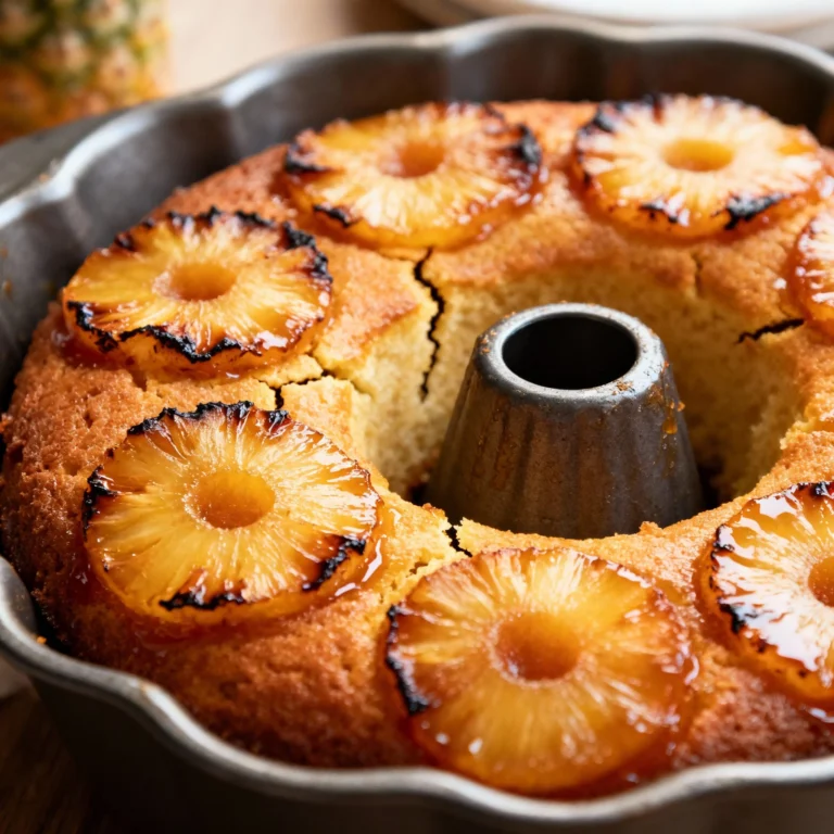 Pineapple Upside Down Cake Recipe Bundt: A Showstopping Twist!