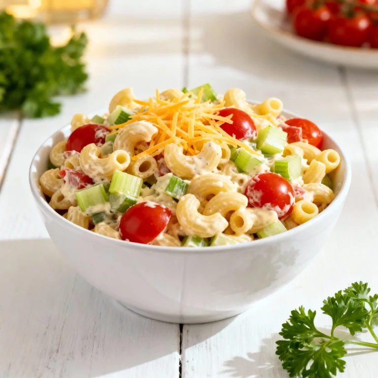 Macaroni Salad Recipe Easy: The Crowd-Pleasing Classic!