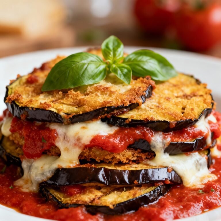 Eggplant Parmesan Recipe Air Fryer: Crispy, Cheesy Perfection!