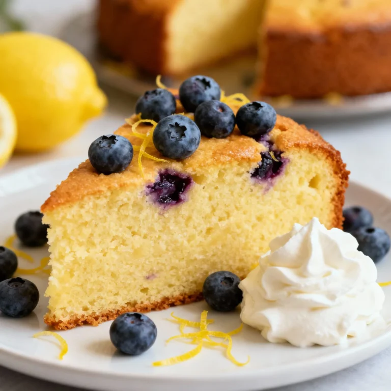 Blueberry Lemon Cake Recipe: A Burst of Sunshine in Every Bite!