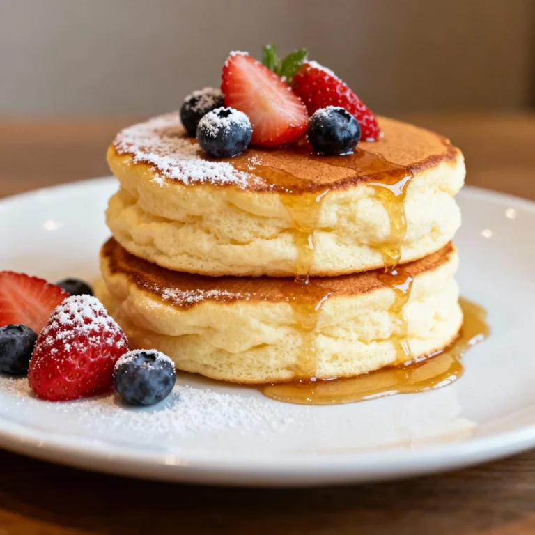 Japanese Souffle Pancakes Recipe: Cloud-Like Perfection in Every Bite!