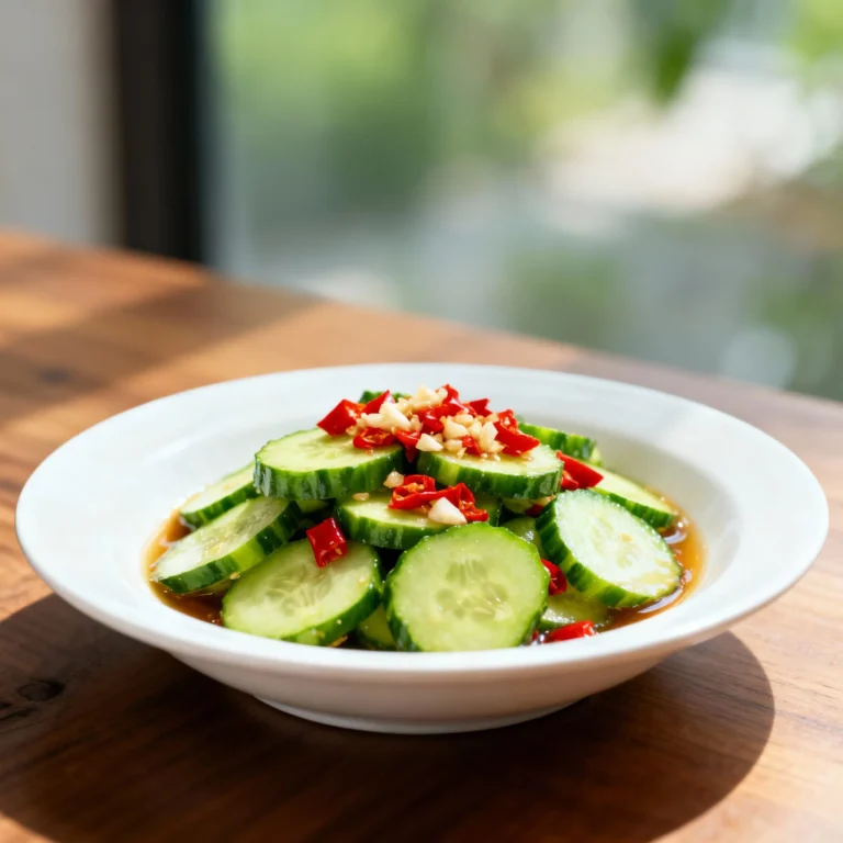 Chinese Cucumber Salad Recipe: The 5-Minute Refreshing Crunch