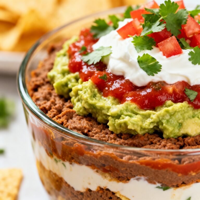 Mexican Layer Dip Recipe: The Ultimate Party Appetizer!