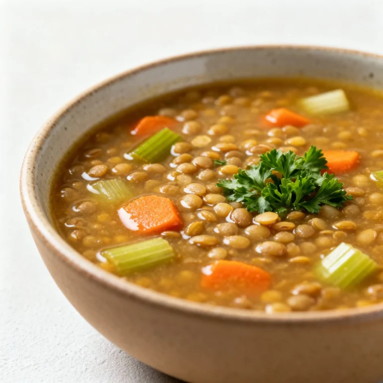 Greek Lentil Soup Recipe: Comfort in a Bowl!
