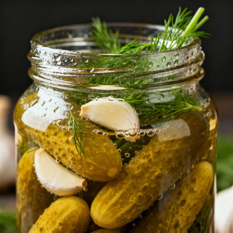 Dill Pickle Recipe Canning: Crunchy, Tangy Perfection!