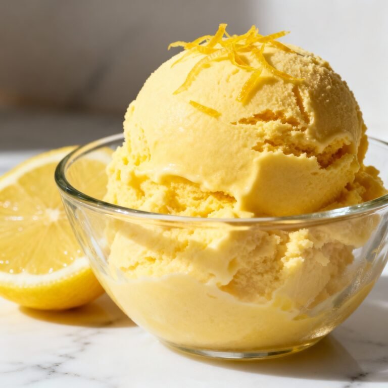 Lemon Ice Cream Recipe: Sunshine in Every Scoop!