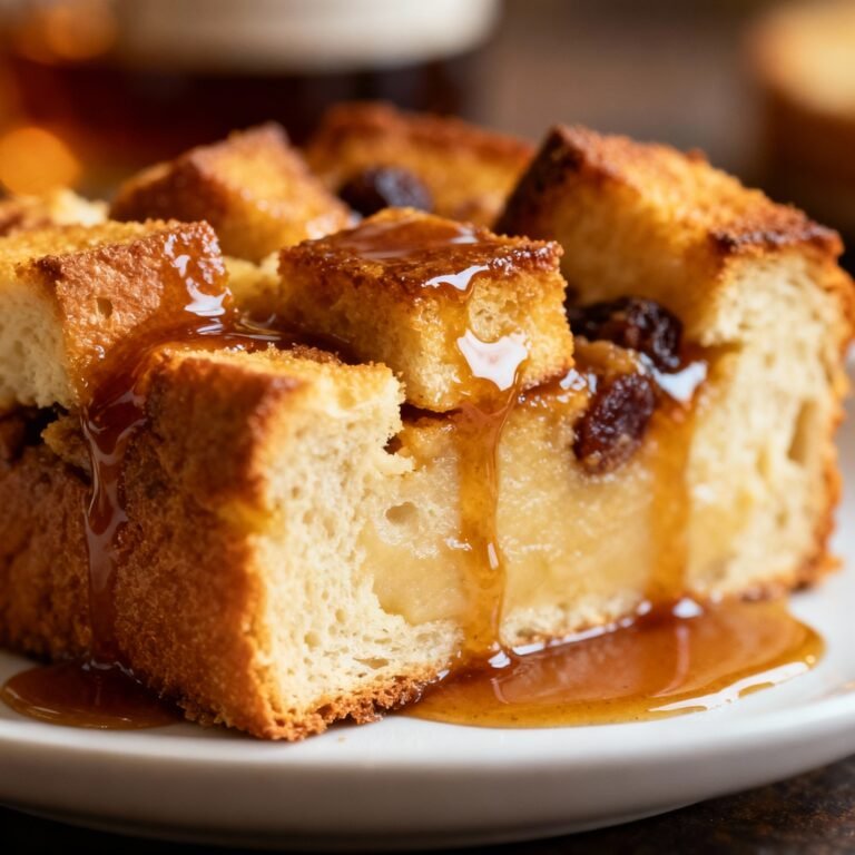 Bread Pudding Recipe with Rum Sauce: The Ultimate Comfort Dessert