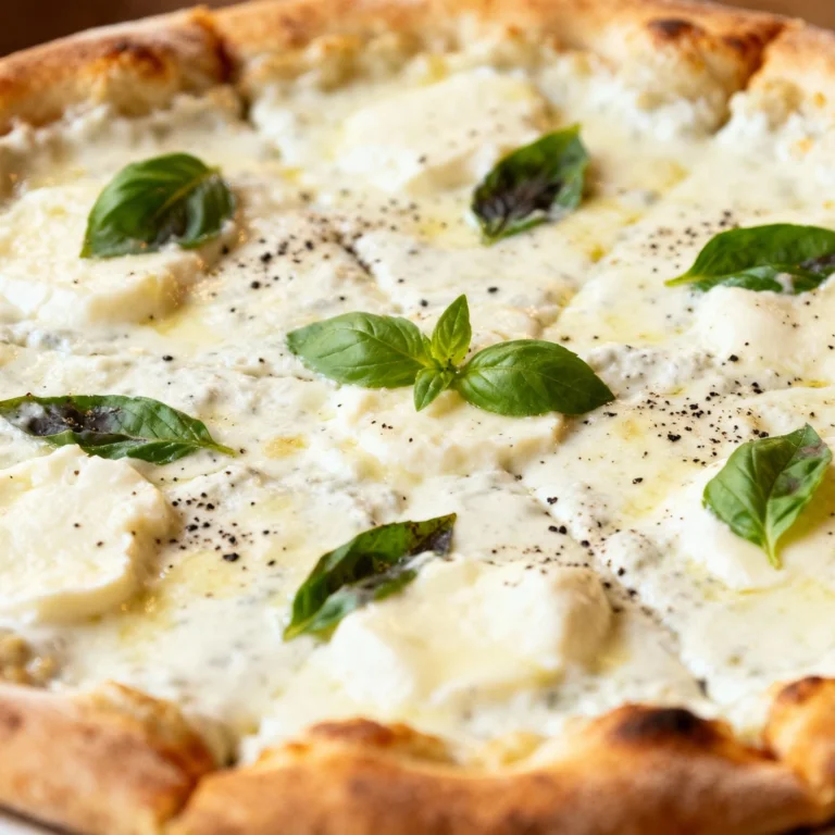 White Sauce Pizza Recipe: The Creamy Dream You’ve Been Craving!
