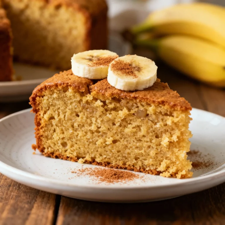Eggless Banana Cake Recipe: Moist, Delicious, and Surprisingly Easy!