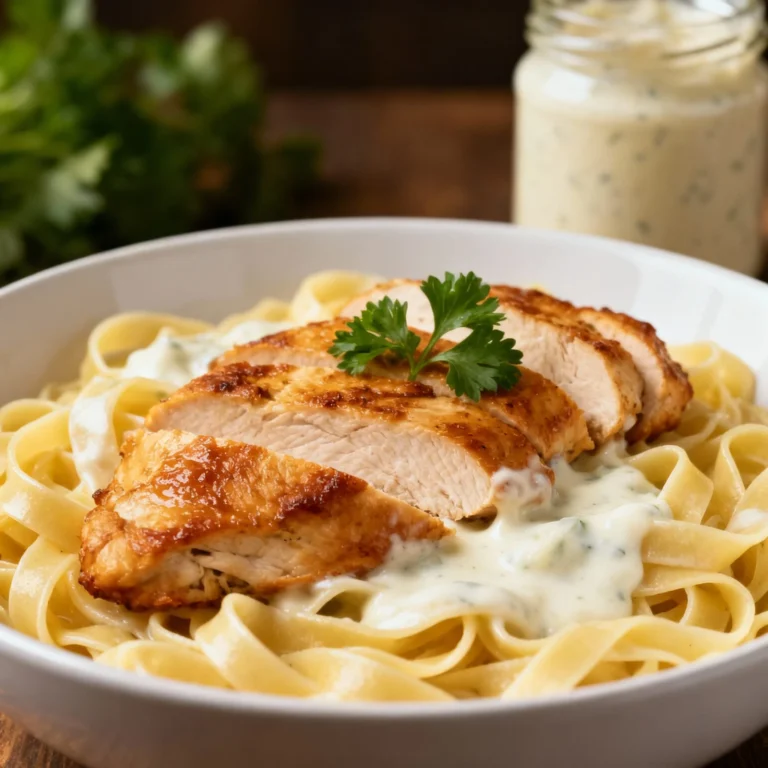 Chicken Alfredo Recipe with Jar Sauce: Weeknight Winner!