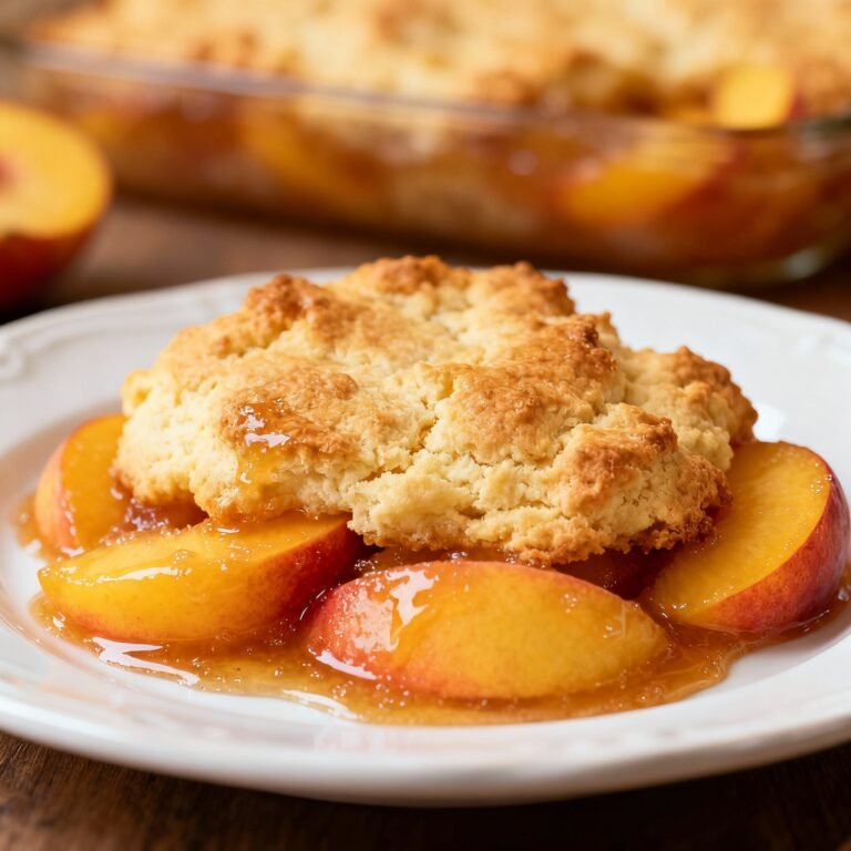 Peach Cobbler Bisquick Recipe: The Easiest Dessert Ever!
