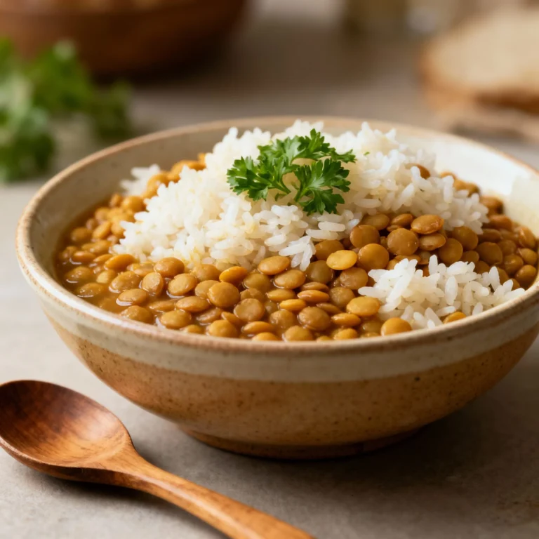 Lentils and Rice Recipe: The Ultimate Comfort Food (Ready in 30!)