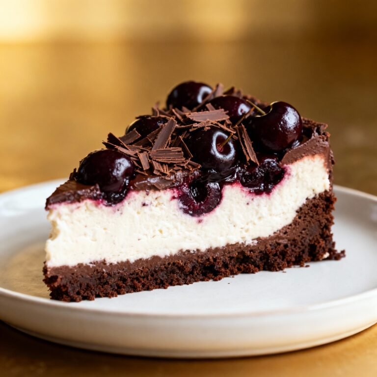 Black Forest Cheesecake Recipe: A Decadent Slice of Heaven
