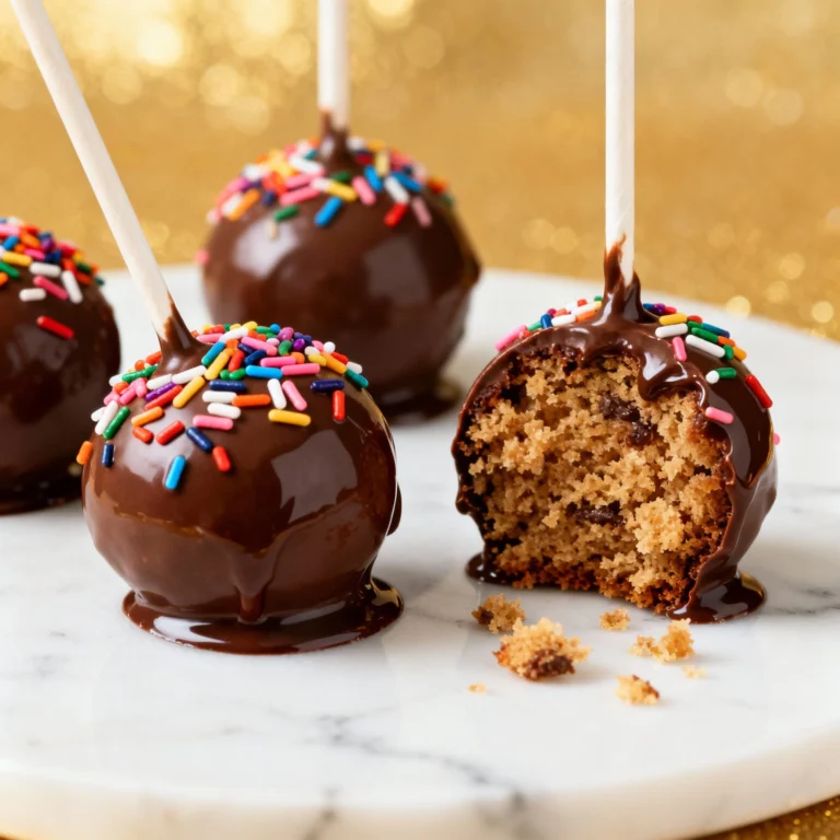 Cake Pop Recipe with Box Cake: The Easiest & Most Delicious Way!