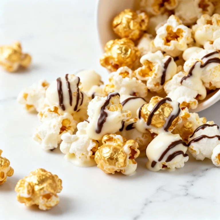 White Chocolate Popcorn Recipe: The Sweetest Snack Attack!