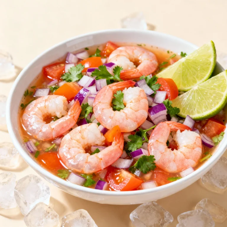 Easy Shrimp Ceviche Recipe: The Ultimate Fresh & Flavorful Dish