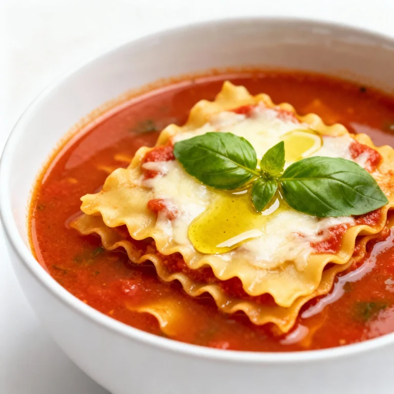 Best Lasagna Soup Recipe: The Easiest Weeknight Comfort Food!