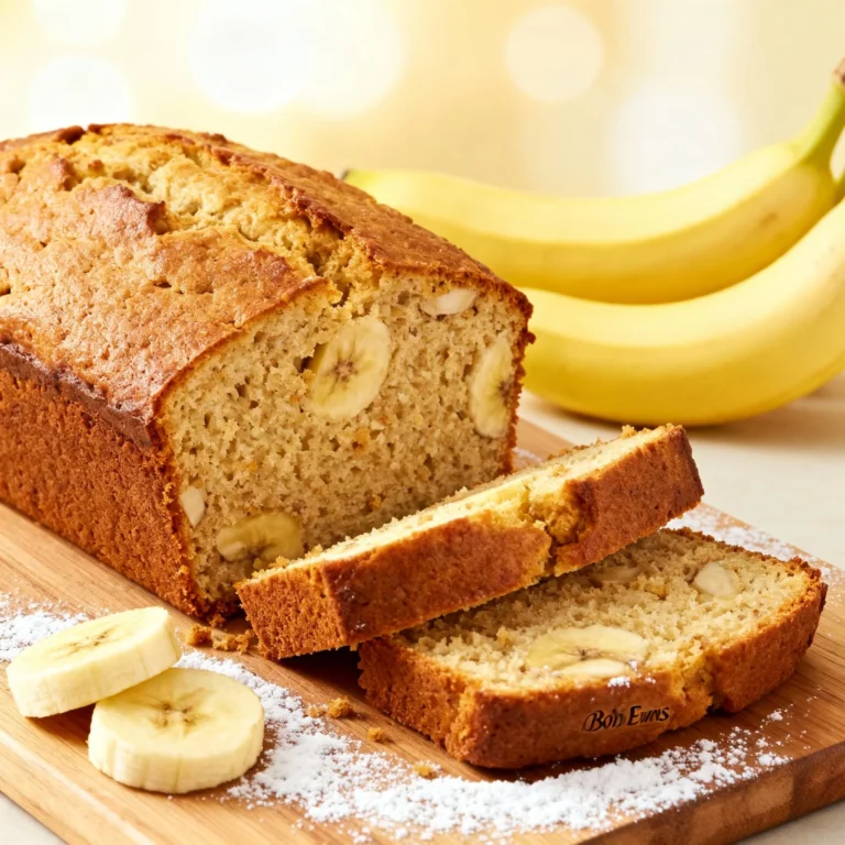 Bob Evans Banana Bread Recipe: The Secret to Moist & Delicious Bread