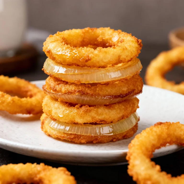 Fried Onion Rings Recipe: Crispy, Golden Perfection!