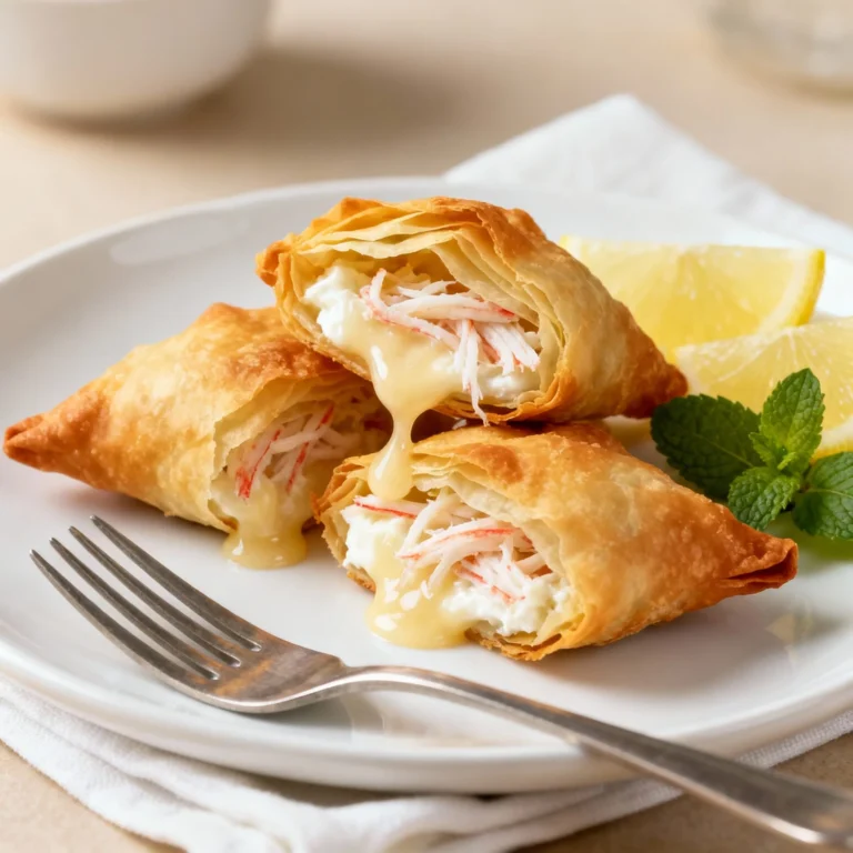 Sweet Crab Rangoon Recipe: A Decadent Dessert Twist!