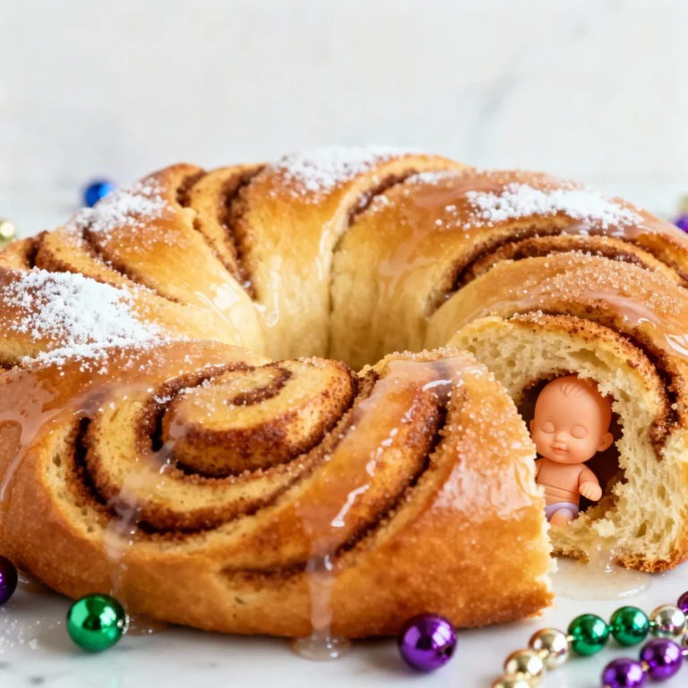 Easy King Cake Recipe: Mardi Gras Magic in Your Kitchen!