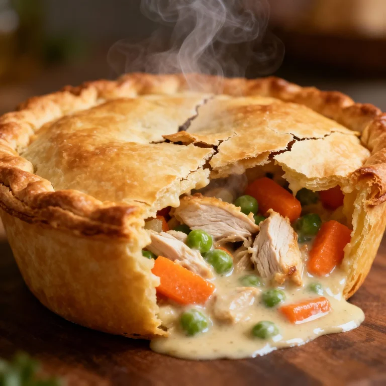 Chicken Pot Pie Recipe Homemade: Comfort Food Perfection!