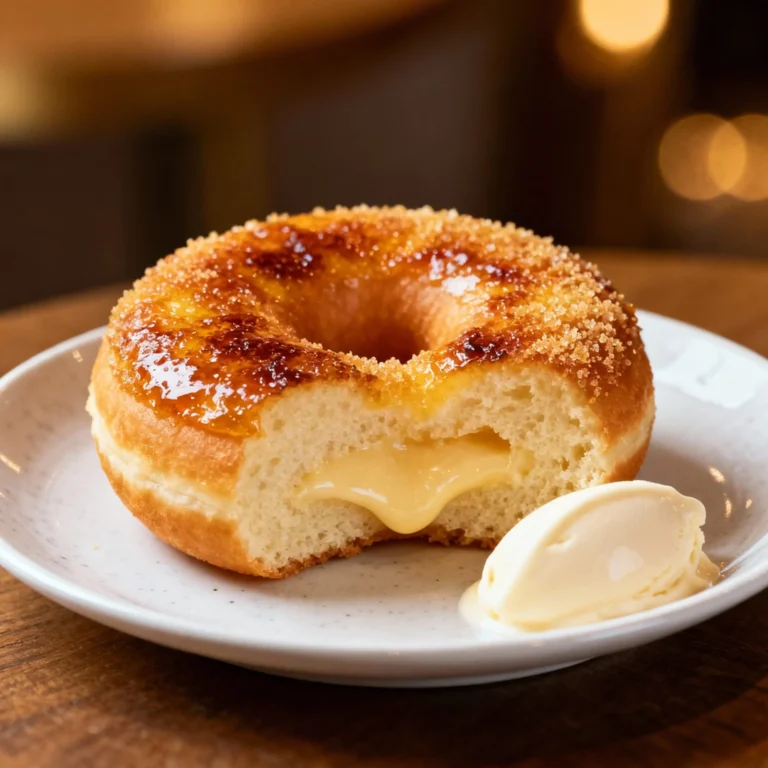 Crème Brûlée Donut Recipe: The Decadent Dessert Mashup You Need