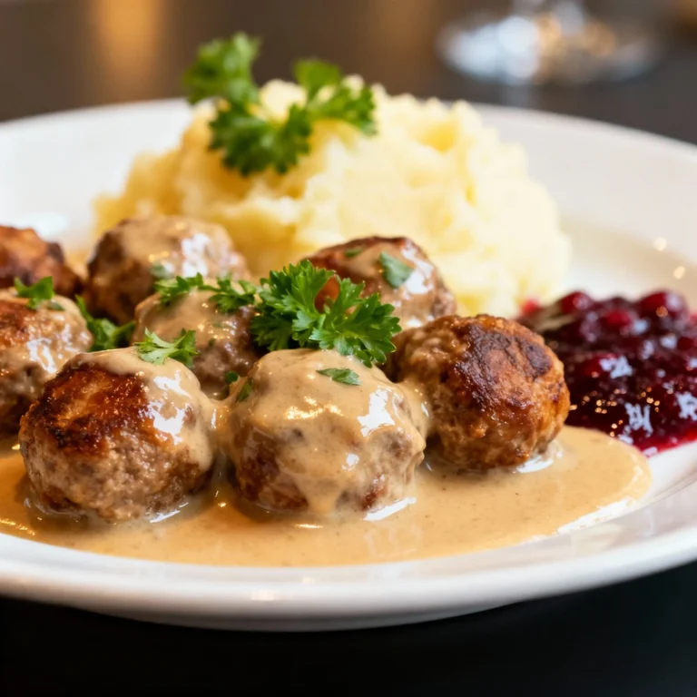 Best Swedish Meatball Recipe: Creamy, Comforting Perfection!